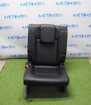 Rear row of seats left 3rd row VW Atlas 18-20 leather, black