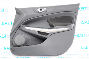 Door trim card front right Ford Ecosport 18-19 black