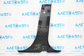 Center pillar trim lower left Ford Ecosport 18-22 black, scratch