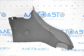 Ford Focus mk3 11-18 4d trunk opening trim left scratches, broken fastener