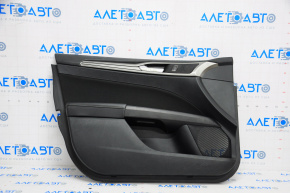 Door trim card front left Ford Fusion mk5 17-20 cloth, black