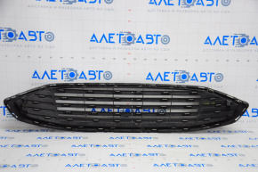 Grill radiator grill assembly with frame Ford Fusion mk5 17-18 pokes on chrome, broken mount