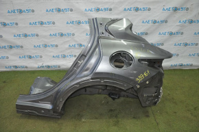 Quarter wing rear left Infiniti QX30 17-19 graphite, small poke