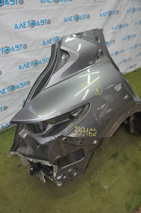 Quarter wing rear right Infiniti QX30 17-19 graphite, small bumps
