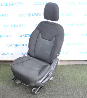 Driver's seat Jeep Renegade 15-17 without airbag, mechanical, cloth, black
