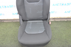 Passenger seat Jeep Renegade 15-17 without airbag, mechanical, cloth, black