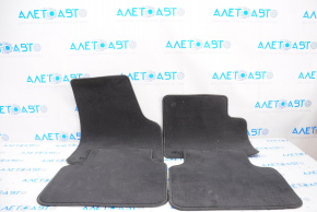 Set of floor mats for VW Atlas 18-25 cloth, black