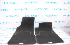 Set of floor mats for VW Atlas 18-25 cloth, black