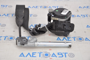 Passenger seat belt with tensioner Ford Focus mk3 11-18 black