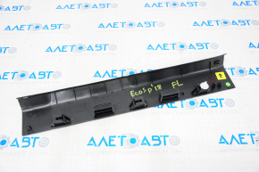 Door sill trim front left Ford Ecosport 18-22 black