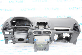 Torpedo front panel with AIRBAG Ford Ecosport 18-22 keyless black, scratches