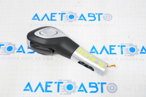 Gear knob Ford Ecosport 18-22 leather black with button