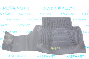 Interior mat rear left Ford Ecosport 18-22 rubber, black