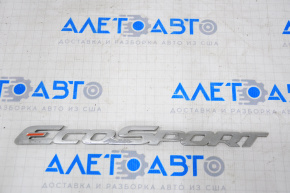 Emblem inscription EcoSport tailgate Ford Ecosport 18-22