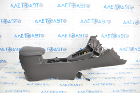 Central console armrest and cup holders Ford Focus mk3 15-18 rest, black, scratches