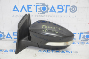 Left side mirror complete Ford Focus mk3 15-18 rest 6 pins, turn signal, heated, black