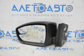 Left side mirror complete Ford Focus mk3 15-18 rest 6 pins, turn signal, heated, black