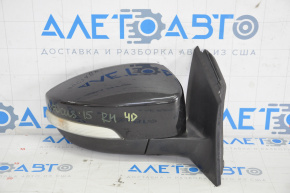 Right side mirror complete Ford Focus mk3 15-18 rest 8 pins, turn signal, heated, black