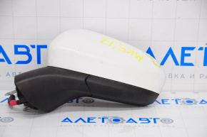 Left side mirror complete Ford Fusion mk5 13-17 3 pins, white, scratch