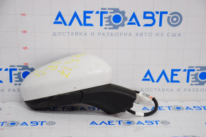 Side mirror right complete Ford Fusion mk5 13-17 3 pins, white, scratches