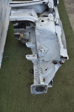 Front left quarter Ford Fusion mk5 13-20 white, with central pillar, dented