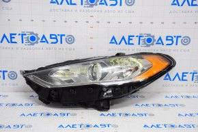 Front left headlight complete Ford Fusion mk5 17-20 halogen, with DRL
