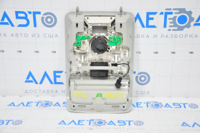 Front light for VW Tiguan 09-16 under hatch, gray, with control, pocket does not close