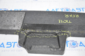 Rear bumper absorber VW Tiguan 09-18 cracks, part missing