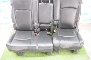 Rear row of seats 2nd row Dodge Journey 11- leather black, mechanical, dry-cleanable