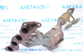 Exhaust manifold with catalytic converter Ford Fusion mk5 13-16 2.5