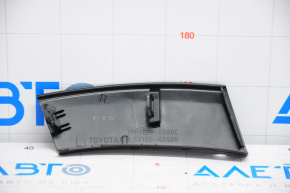 Rear bumper molding left Toyota Rav4 16-18 rest