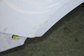Quarter wing rear right Kia Optima 16-20 white, dented, small bumps