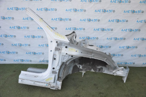 Front right quarter Kia Optima 16-20 white, small bump