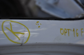 Front right quarter Kia Optima 16-20 white, small bump