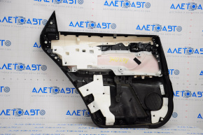 Door trim card rear right Mazda CX-9 16-23 leather black, scratch, dented