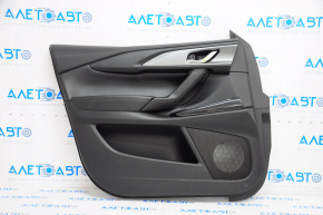Door trim card front left Mazda CX-9 16-19 leather black, scratches, worn