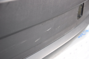 Rear bumper bare Mazda CX-9 16-23 white 25D, without parking sensor, scratches