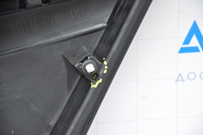 Door trim card rear left Subaru Forester 14-15 SJ cloth black, broken crepe, worn