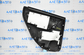 Door trim card rear right Subaru Forester 14-15 SJ rag black, broken crepe, worn