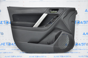 Door trim card front left Subaru Forester 14-15 SJ cloth black, worn