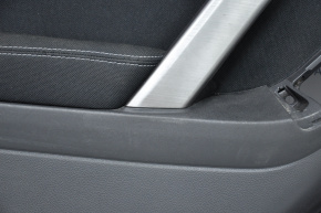 Door trim card front left Subaru Forester 14-15 SJ cloth black, worn