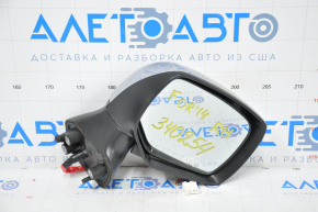 Side mirror right complete Subaru Forester 14-18 SJ 9 pins, heated, silver
