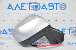 Side mirror right complete Subaru Forester 14-18 SJ 9 pins, heated, silver