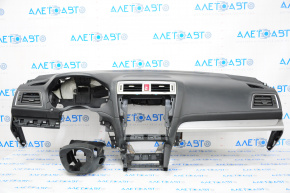 Dashboard front panel with AIRBAG Subaru Outback 15-17