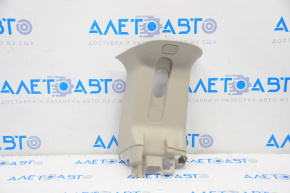 Rear pillar trim upper belt left Dodge Grand Caravan 11-17 gray