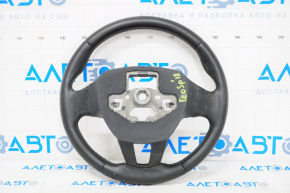 Naked steering wheel Ford Ecosport 18-20 leather, black, no buttons