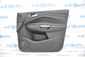 Door trim card front right Ford Escape MK3 17-19 rest black chrome handle