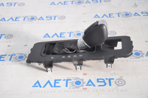 Gear knob with shifter cover Ford Escape MK3 17-19 leather black