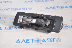 Gear knob with shifter cover Ford Escape MK3 17-19 leather black