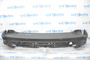 Rear bumper bare Ford Escape MK3 17-19 rest, for parking sensors, structure, broken fastening, scratches